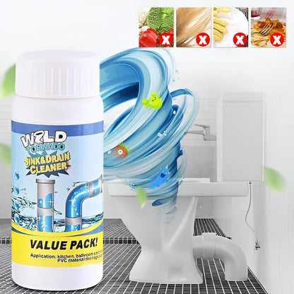 Wild Tornado™ Destapador de Cañerías, Vasos Sanitarios y Desagües