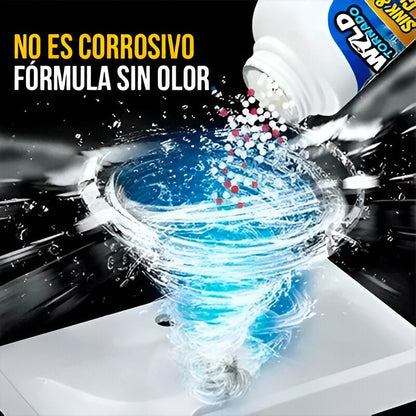 Wild Tornado™ Destapador de Cañerías, Vasos Sanitarios y Desagües